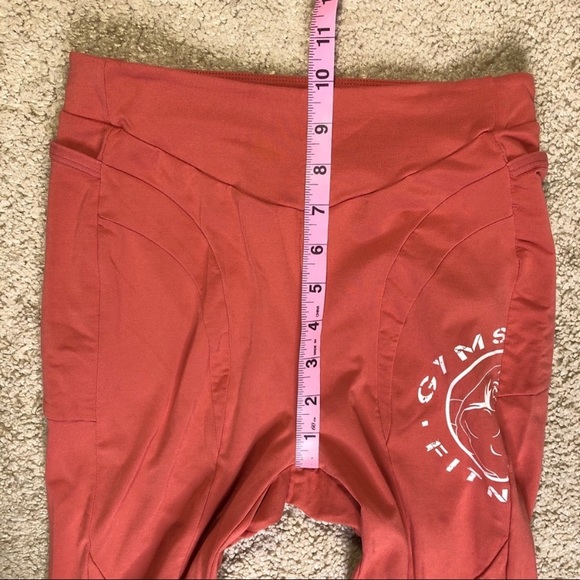 HP 🎉 Gymshark Coral Workout Leggings - Picture 8 of 12